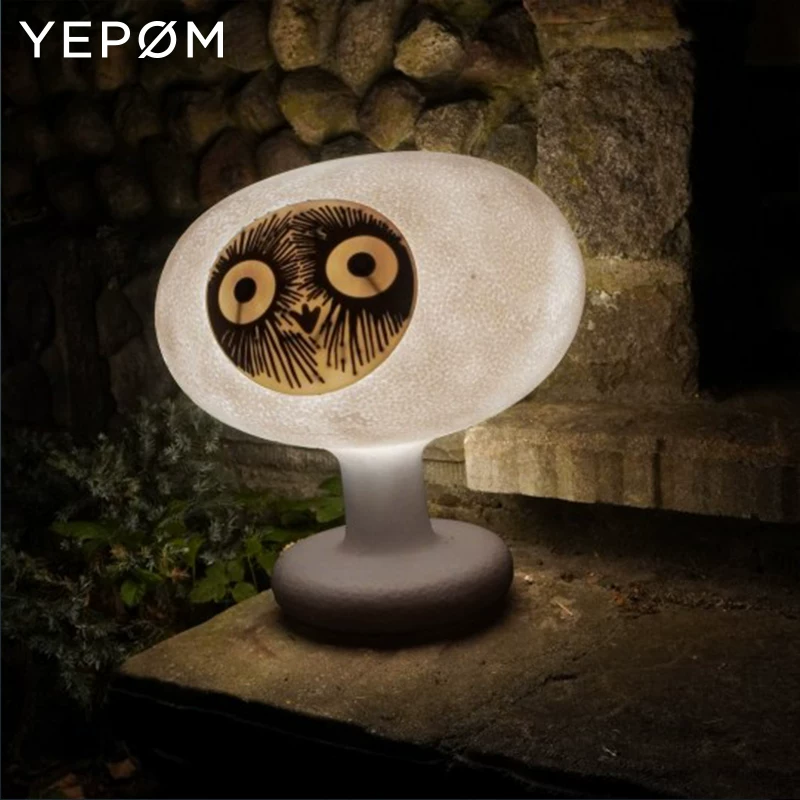 Спот Итальянский импортный Magis Linnut Owl Light Bird Lantern абстрактная лампа в виде животного