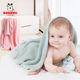 Babudou baby bath towel newborn baby bath towel larger than pure cotton gauze towel parent-child set baby bath towel