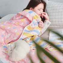 New cotton six-layer gauze summer cooling quilt air-conditioning quilt towel quilt blanket series