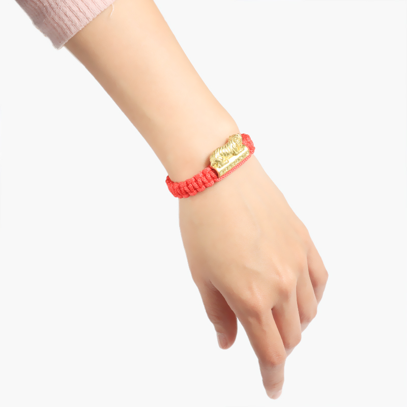 Thailand Flemish Dragon Bon Sanan Tiger Rope Tiger Red Rope Bracelet