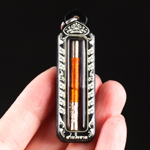 Thai Buddha Amulet Kunpi Taku Acrylic Shell Necklace Pendant