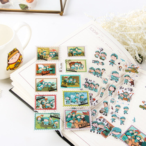 Small Red Army Handbooks Stickers Red Cultural Venesis Memorabilia Red Boat Spirit Long March Themed Gifts