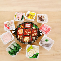 Chongqing - gu Original Chongqing Hot Pot Refrigerator 3D stereo magnet simulation of the Ninth House Gevin Memorial Gift