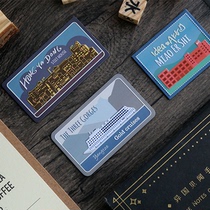 Qingchuan to Things Microspicy Chongqing City Theme Tourism Souvenir Companion Courtesy of Guma Mouth Iron Fridge Sticker