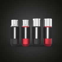 Viborg XM203AG carbon fiber sterling silver XLR head DIY fever balanced line XLR male and female plug