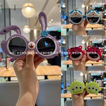 Day series children sunglasses male girl cartoon baby polarized glasses anti-UV baby birthday party sunglasses