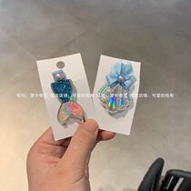 Export Australian girls fish hairclip cute cartoon princess hairclip children baby hair accessories banghai clip clip