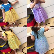 Export Japan summer princess girl princess dress baby dress girl short sleeve dress
