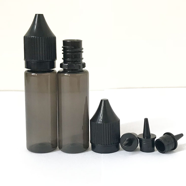 10ML long version GORILLA oil bottle all black PEN-shaped bottle NEW UNICORN opaque large mouth long bottle