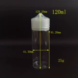 Найдите новый 120 мл бутылка прозрачный питомец-горилла шприц