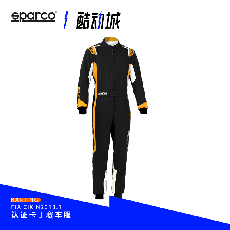 Sparco Racing SPARCO Karting Car Dress THUNDER Competition Certification and Training with Child Code available