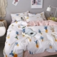 Chăn bông đơn 1,2 giường ngủ sinh viên ký túc xá đơn đôi hai mảnh cotton 1,5m1,8 m - Quilt Covers