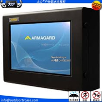 55 inch strong waterproof and anti-theft highway ship balcony display card plasma TV shell metal shell