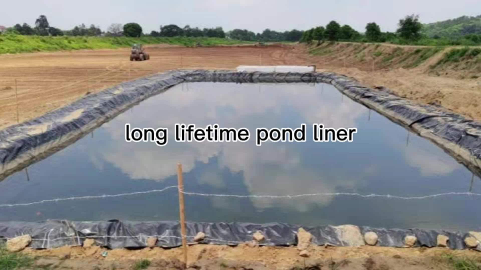 High Density Polyethylene Woven Reinforced Fish Farm Pond Liner