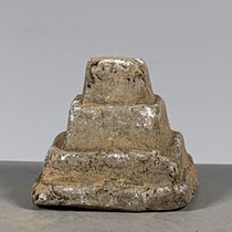 Antique collection old goods Han Dynasty pagoda type seal old goods collection old bag genuine