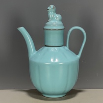 Antiques antiques old objects collections of porcelain Ru porcelain animal head pots kettles wine bottles