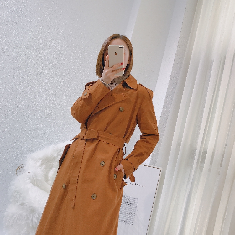 Phúc lợi ~ áo gió dài ~ ~ áo khoác blazer nữ