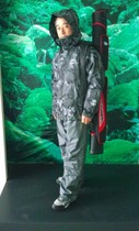 Exit Japan Original Single Summer PU Waterproof Windproof Outdoor Submachine Clothes Rainwear Rain Pants Suit