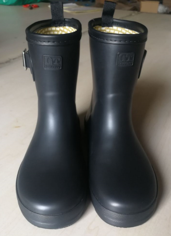 Резиновые сапоги 日本订单余单小大童橡胶防水雨鞋纯棉布内里薄款瑕疵随机放心拍 OTHER