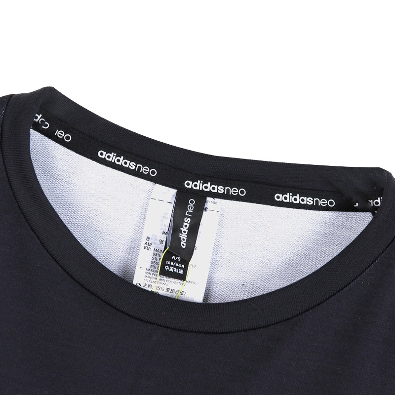 Áo thể thao mùa thu 2019 mới của Adidas mặc sơ mi thoáng khí giản dị áo dài tay ngắn DM2785 quần áo thể thao nữ ngắn