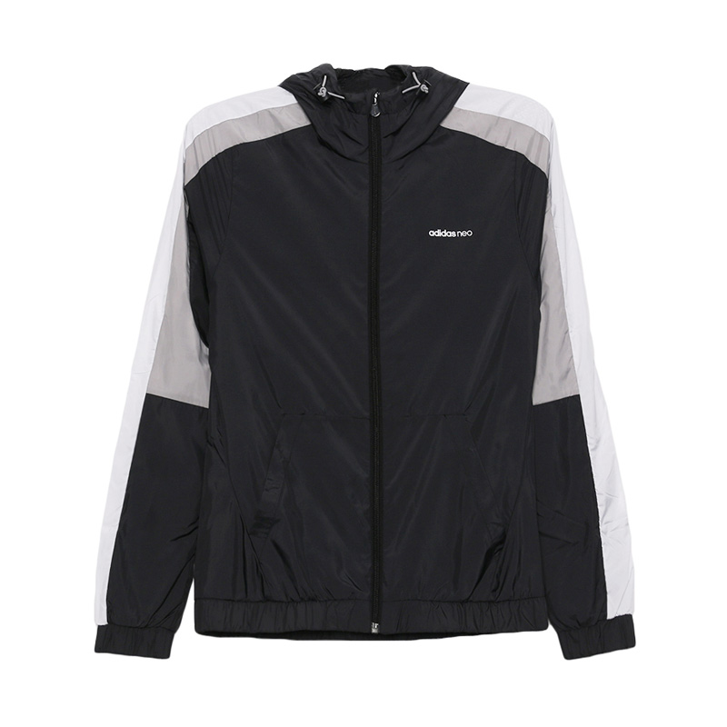 Áo khoác thể thao mùa xuân mới 2019 của Adidas dành cho nữ áo khoác thể thao thoáng khí DM4076 áo khoác nam có mũ adidas
