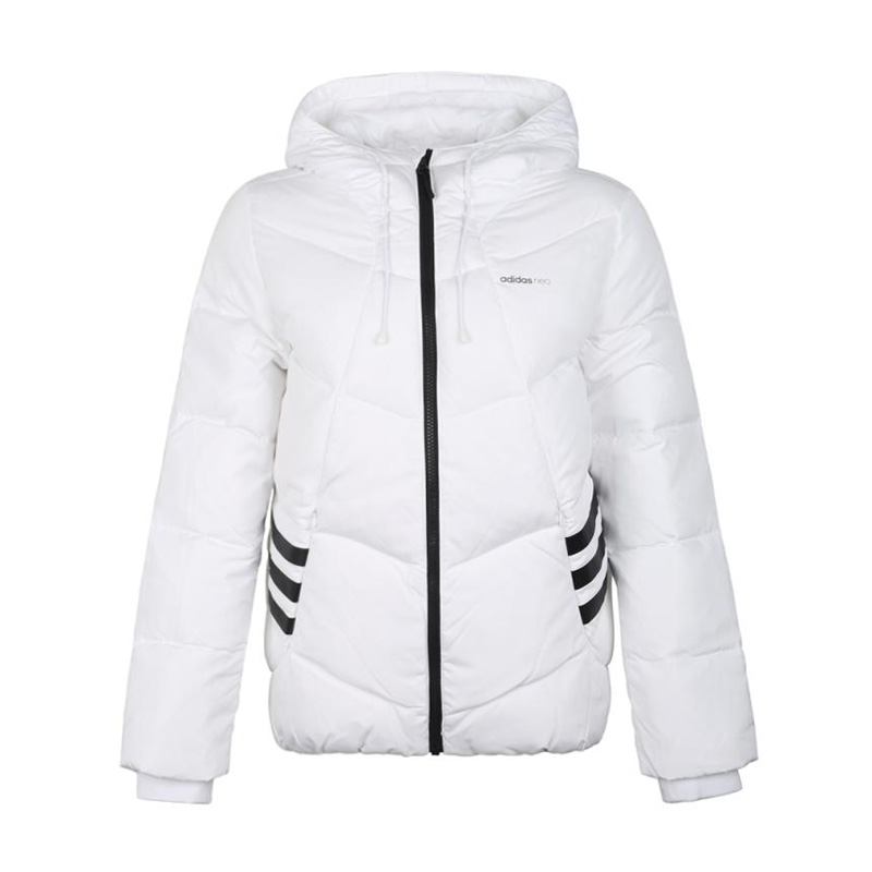 ADIDAS Adidas năm mới phụ nữ đội mũ trùm đầu giản dị DM2038 - Thể thao xuống áo khoác áo phao lông vũ trẻ em