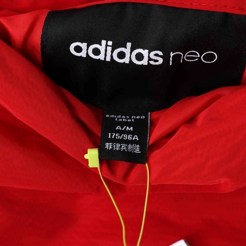 Adidas nam 2019 xuân mới cổ áo nam thoải mái và thoải mái cotton thể thao EA0321 - Quần áo độn bông thể thao