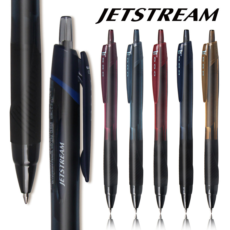 Japan uni Mitsubishi JETSTREAM SXN-157S ballpoint pen smooth low friction oil pen 0 5 0 7