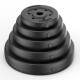 2.5-15kg Environmentally Friendly Barbell Plates, Fully Weighted Rubber-Coated Dumbbell Plates, Weight Plates with Small Holes, 5/7.5/10kg Barbell