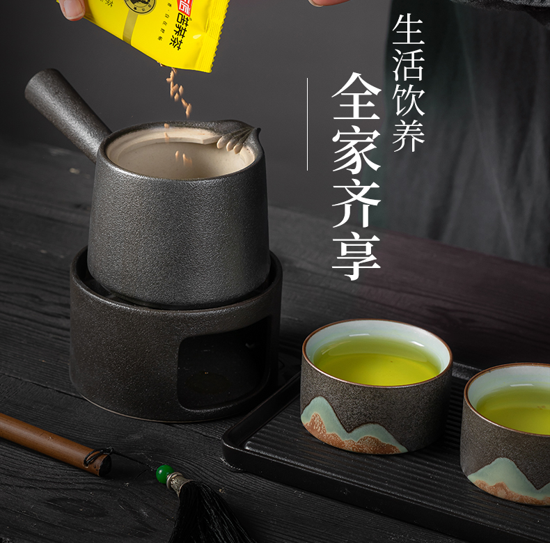 三匠四川大凉山黑苦荞全株茶500g