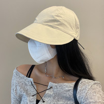 (sélection Hat pour le visage petit double) ombrage à lécran Femmes Summer anti-UV Breathable Speed Dry Duck Tongue Cap