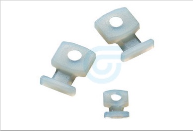 Lockable Embedded Cable Tie Holder Sm-8 1000Pcs/Pack