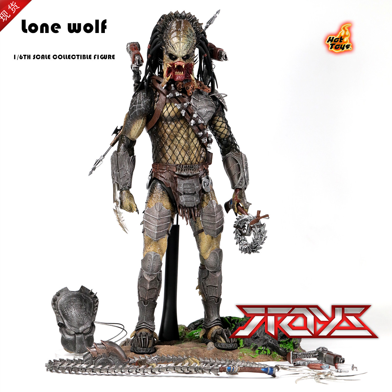 独狼再现!🚀HT HotToys 1/6 铁血战士 独狼2.0 Wolf重装版,燃爆你的收藏柜!🔥-盒蛋-淘宝好物网