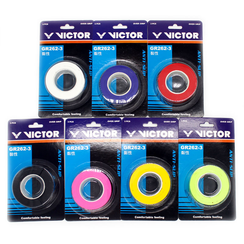 Victory VICTOR Vivekdo GR233 253 feather racket hand glued to sweat with GR262-3 strips of anti-slip