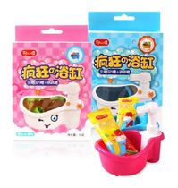 Good mood crazy bathtub jumping Candy pressed sugar 15g can do DIY flower pot children sugar play fruit flavor