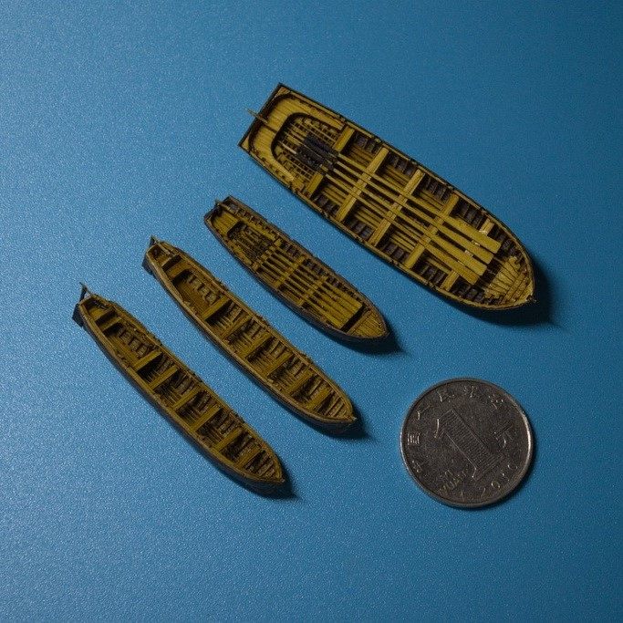 1:200 Total Rib Paper Die Lifeboat World Model Out of the Model