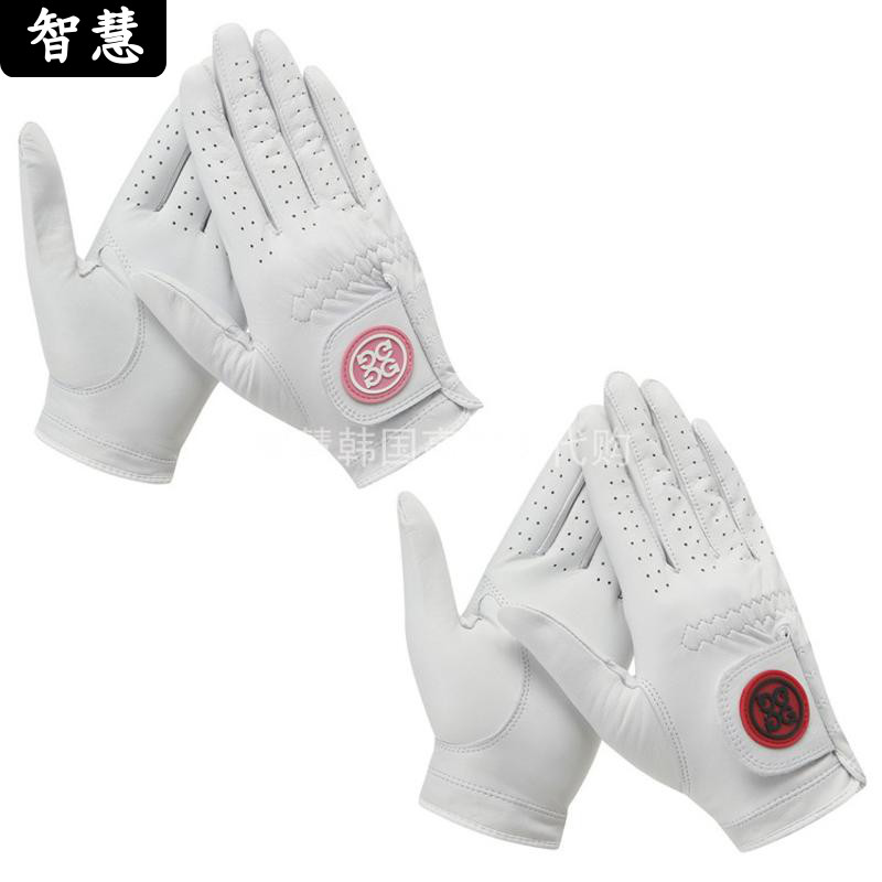Korea G FORE Golf glove 22 spring style golf female pattern Sheep leather anti-slip and breathable pair of hands gloves
