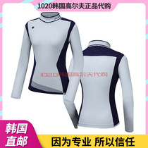 South Korea DESCENTE Disant Golf Women 20 Autumn Special Slim Pullover Sweater