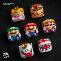 【ZD】S-craft SUPER MARIO BROS COLLECTION Mario series resin keycaps