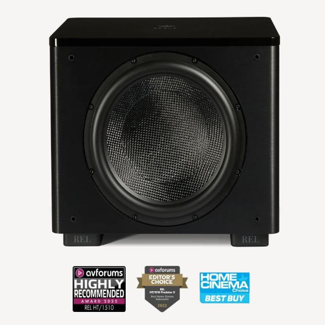 British Rel Ht Series Ht1510 Predator 1000-Watt 15inch Long-Stroke Subwoofer