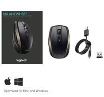 Logitech MX Anywhere2AMZ Wireless Bluetooth Mouse for Windows and Mac
