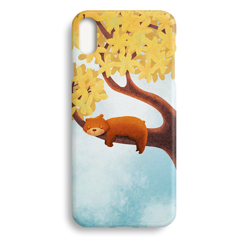Japan Cure Tree Bear Original Apple XS Max iPhone XR 6 7 8 Plus Mobile Shell