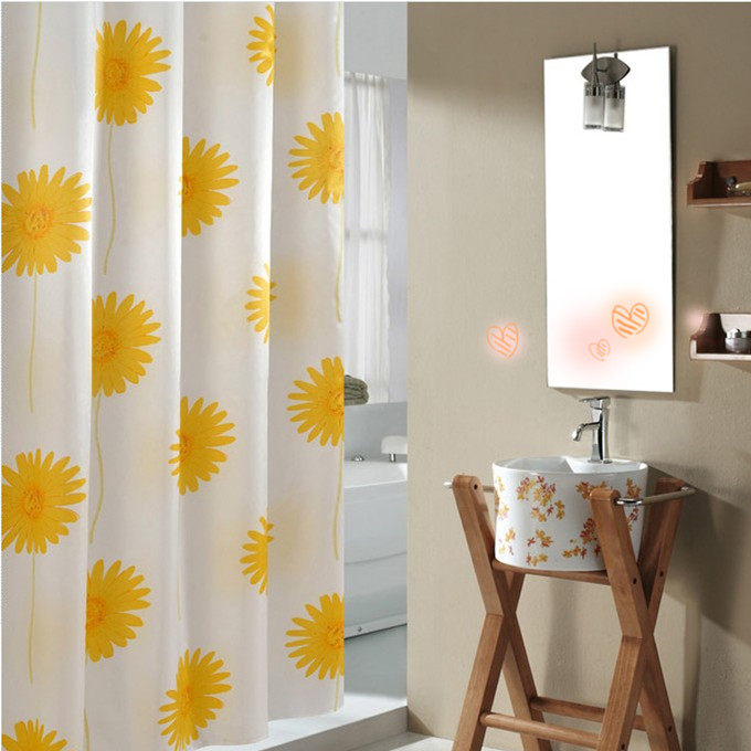 Waterproof and mildew-proof cloth bath curtain thickened with enlarged bath curtain bathroom cloth curtain partition warm curtain 2 m high more than 240 specs