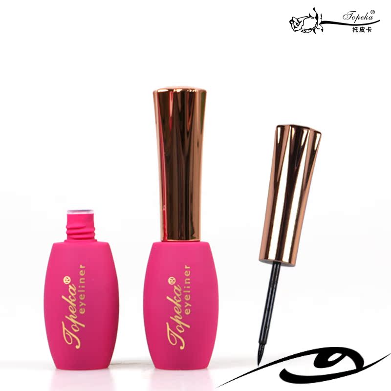 Topeka touch color eyeliner bút cứng cọ TE12 bền không thấm nước chống phân nửa không làm mờ lớp trang điểm mới bắt đầu áp dụng - Bút kẻ mắt eyeliner tonymoly