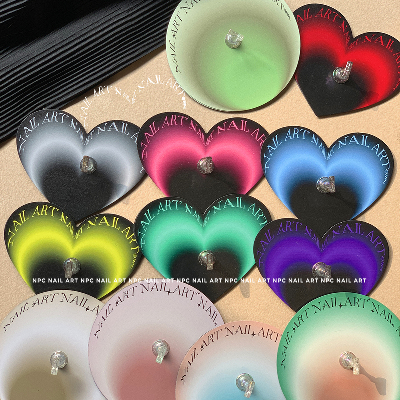 Npc Design Steam Neon Autumn/Winter Strong Magnetic Nail Base Plate Wearable Nail Base for Nail Art Photography Tools