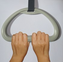 Ring fitness household horizontal bar pull-up exercise lumbar traction Increase handle handle Women children adults