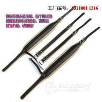 Full cowhide accordion shoulder strap leather 96-120 bass bass widened thickened Parrot gold cup and other general