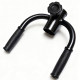 T-Bar Fitness Handle Rowing Barbell T-Bar Glute Workout Deadlift Squat T-Shaped Grip Assist Device Fitness Accessories for Home Use
