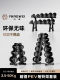 Fangwei Pure Steel Dumbbell Set Combination for Home Use, Men's Fitness Equipment, Storage Rack, Commercial Rubber-Coated Complete Set