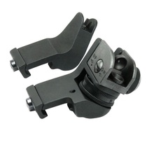 Xi Workshop] Metal 45-degree RTS folding mechanical sight fiber set SD modified front sight self-assembly model